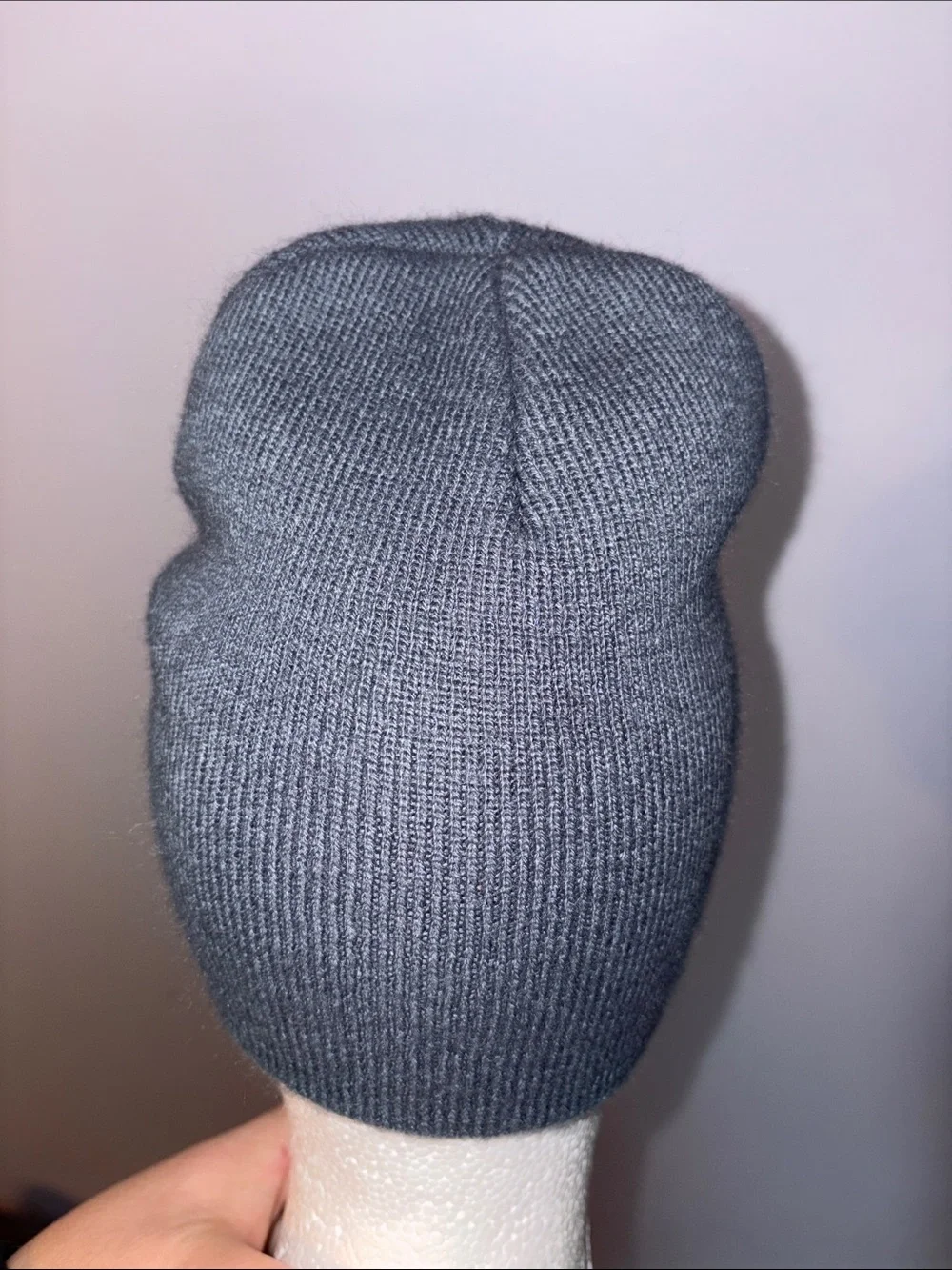 Carhartt Magnesium Gray Short Knit Beanie Hat Cap A205 e03